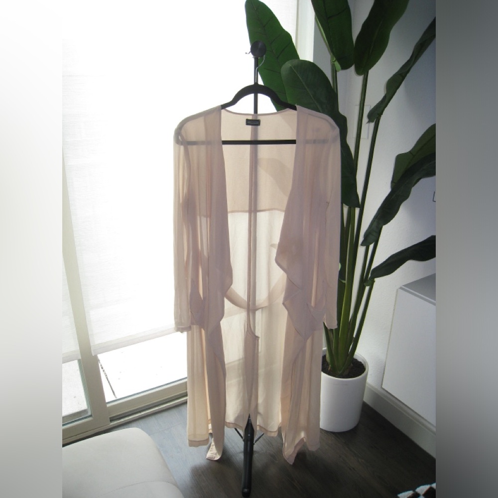 Sheer cardigan